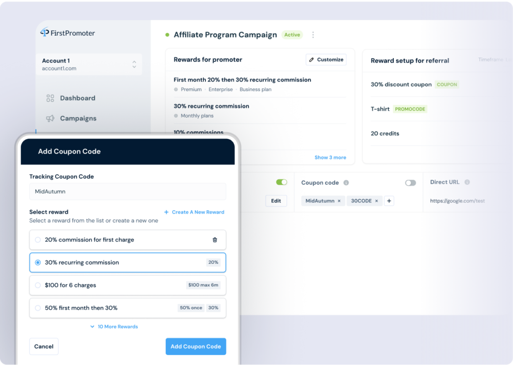 Track every partner