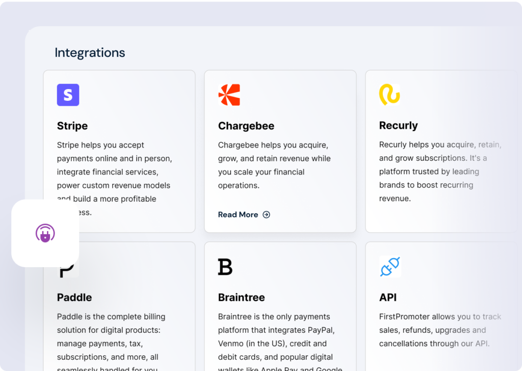 Third party platform integrations