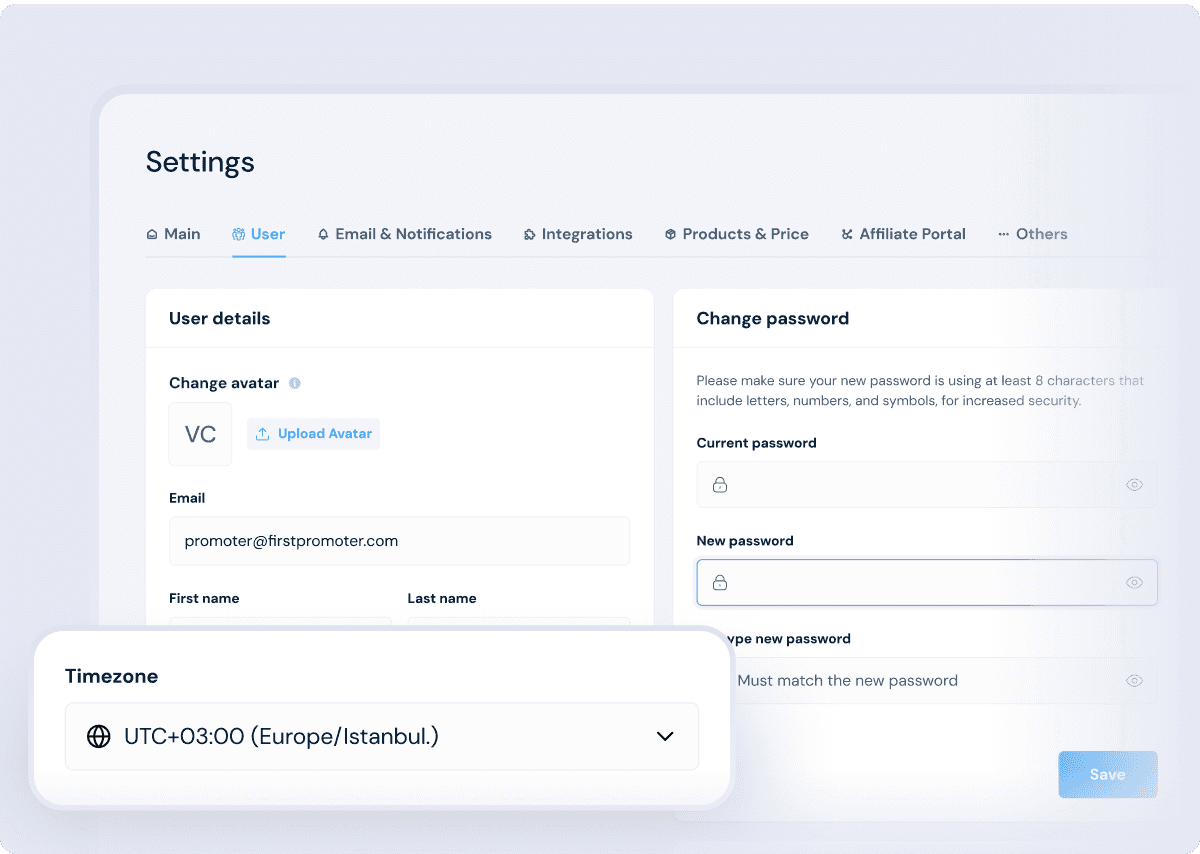 Export and API